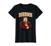 IGBBMN It's Gonna Be Bad Man Funny John Pork Pig Meme Hombres Camiseta gráfica económica, Mujer, Negro, M