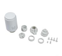 igbee - Válvula de termostato de radiador, controlador de calefacción programable con control de voz para Alexa, gestión remota de aplicaciones, horario de 7 días para clima del hogar