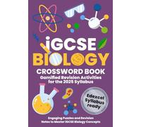 iGCSE Biology Revision Crossword Book: Engaging Revision Puzzles Aligned with the iGCSE Syllabus (iGCSE Science Crossword Books)