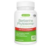 Igennus Fitosoma de Berberina Avanzada 550mg y Picolinato de Cromo, Súper Biodisponible, Extracto Estandarizado y Etiqueta Limpia, Complemento para el Control de la Glucosa, Vegano, 60 Cápsulas