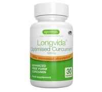 Cúrcuma Curcumina Longvida 500MG, Curcumina Optimizada de x285 Mayor Biodisponibilidad y Alta Absorción, Raíz de Cúrcuma, 30 Cápsulas Veganas, de Igennus