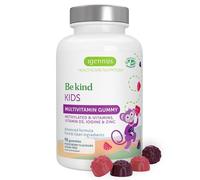 Igennus Multivitaminas Niños Sin Azúcar con Vitaminas B Metiladas, 90 Gominolas con Metilfolato y B12 Metilcobalamina, Alta Absorción, Defensas, Crecimiento y Desarrollo Cerebral, Veganas, 4+ Años