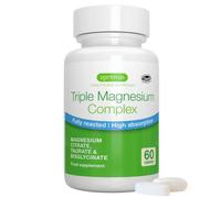 Igennus Triple Magnesio, Citrato, Bisglicinato y Taurato, 60 Comprimidos | 262 mg de Magnesio Elemental, Alta Absorción, Quelado, Fórmula Limpia, Vegano, 30 Dosis