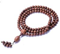 IGGLL Bead Bracelet Buddhist,Beads Bracelet,108 Beads Bracelet Liudao Wood Handstring Buddha Bead Jewelry Necklace For Yoga Meditation Buddhist Rosary Beads Cuff Jewelry(10mm 108 Beads)