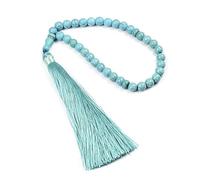IGGLL Bead Bracelet Buddhist,Beads Bracelet,99 Bead 33 Beads Religious Buddhist Beads Prayer Beads Car Pendant Ornaments Prayer Turquoise Beads Muslim Bracelet Necklace(A)