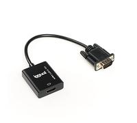 IGGUAL Adaptador Vga A Hdmi + Audio + Microusb