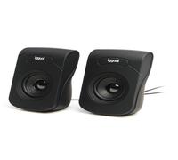 Altavoces iggual 2.0 Alámbricos USB 6W con control de volumen