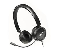 iggual - Auriculares con Micro Dual | Cascos Gamer con Microfono - Adaptado para Portátiles, PC, Tablets, Consolas, Móviles - Conexión Mini Jack 3,5 mm