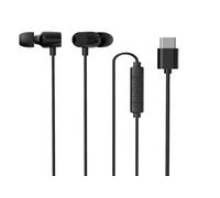 iggual Auriculares Tipo C Intrauditivos con Micrófono y Control de Volumen - Sonido Estéreo 10 mm - Compatibles con USB-C - Diseño ergonómico - Cable 1,2 m - Almohadillas S/M/L
