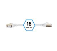 iggual Latiguillo CAT7 SFTP LSZH 15 metros blanco