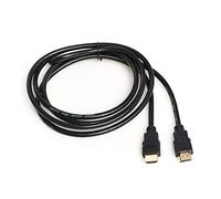 iggual - Cable HDMI 2.0 4K de Alta Velocidad 30 AWG hasta 18 Gbps | Cable HDMI a HDMI Doble con Longitud de 2 Metros - Color Negro