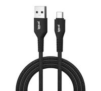 Iggual cable usb-a a tipo c 3a 100 cm trenzado