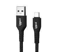 iggual cable usb-a a tipo c 3a 180 cm trenzado