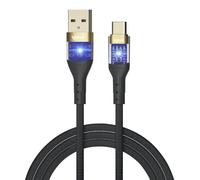 Cable USB-A a USB-C 3A 1 m Negro IGGUAL