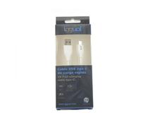 iggual Cable USB-A/USB-C 100 cm blanco Q3.0 3A