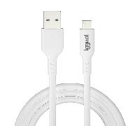 iggual cable usb-amicro-usb 100 cm blanco