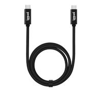iggual Cable USB-C 3.2 Gen2x2 - Carga Super Rápida PD de hasta 100W (20V/5A) - Transferencia de Datos hasta 20Gbps- Compatible con vídeo hasta 4K@60Hz y con Thunderbolt 3 -Cable 1 Metro.