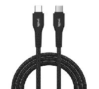 iggual Cable USB-C a tipo C 60W 3A 100 cm trenzado IGG319765
