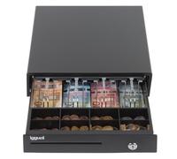 Iggual IRON-15 Cajón Portamonedas 37cm 4+8 Negro