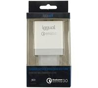 Iggual. cargador doble rápido 30w carga máxima total. 1x18w usb-a te