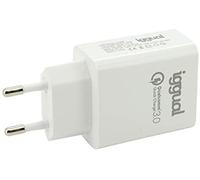 Iggual. cargador rápido 18 w usb a- tecnología qc 3.0. compatible cu