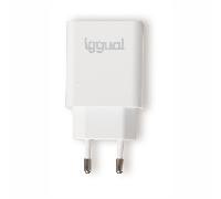 iggual Cargador rápido de pared USB PD tipo C 20W IGG318164