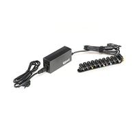 iggual Cargador Universal 45W para Portátil.- 11 Conectores DC Intercambiables, Adaptador AC/DC, Selección Voltaje Automática, Compatible con HP, DELL, ASUS, Lenovo, Acer, Toshiba etc. (CUA-11T-45W)