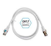 iggual CAT7 SFTP LSZH 15m Blanco