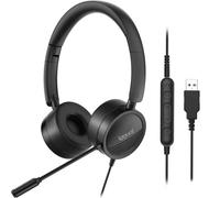 Iggual Dual Tech Auriculares con Micrófono Negros