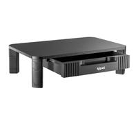 iggual EM1C Soporte Monitor de Escritorio con Cajón Altura Ajustable Máx 20 kg