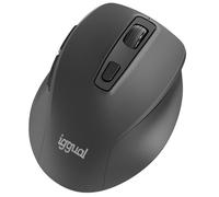 Iggual ERGO-SILENT-6D IGG320549 - Ratón ergonómico inalámbrico