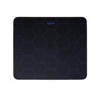 iggual Alfombrilla de ratón Hexa 1 para juegos 32x27 cm 3 mm antideslizante Negro/Azul