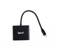 iggual Tipo C 3 En 1 HDMI USB3.0 PD100W