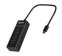 Iggual ? hub usb-c con 4 puertos usb 3.0, adaptador usb c con 4 puer