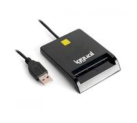 iggual SIP Tarjetas ID USB 2.0 Negro