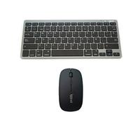 iggual - IGG316917+IGG316771 teclado Ratón incluido Bluetooth QWERTY Gris