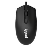 iggual Ratón IGG317624 Blanco Negro