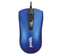 iggual - IGG317631 ratón Oficina Ambidextro USB tipo A 1200 DPI