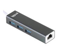 iggual - IGG319260 base para portátil y replicador de puertos Alámbrico USB 3.2 Gen 1 (3.1 Gen 1) Type-A Negro