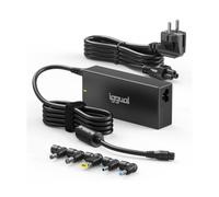 iggual Cargador Universal 120 W para Portátil.-5 Conectores DC, Adaptador AC/DC con Ajuste Automático de Voltaje para Máxima Compatibilidad, (Lenovo HP ASUS etc.), Protecciones Avanzadas.(CUA-5T-120W)
