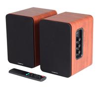 iggual- Altavoces Activos Bluetooth para Ordenador 50W - Altavoz de estantería 2.0. -Home Studio.- Conectividad: Bluetooth 5.3, USB, 2 x RCA (estéreo), HDMI ARC, Óptico Digital Mando a Distancia