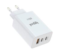 Iggual IGG320501 GaN PD (65W) - Cargador USB A + USB C