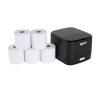 iggual Kit impresora térmica TP EASY 58 + 5 rollos papel 58mm