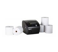 iggual - Kit impresora térmica TP7001 + 5 rollos 80x80mm