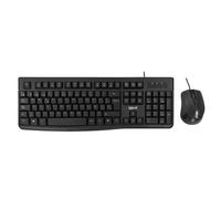 Iggual kit teclado y ratón, conexión usb, 105 teclas, 800 a 1600 dpi