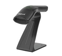 iggual L2DUSB-B-AX Lector código barras 2D USB botón soporte Negro