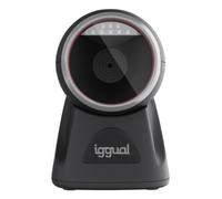 iggual L2DUSB-S-AX Lector de códigos de barras fijo 1D/2D CMOS Negro