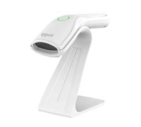 Lector de códigos de barras iggual 2D USB botón blanco con soporte y sensor CMOS