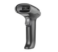 iggual Lector de códigos de barras portátil L2DBT-G-AX 1D/2D CMOS Bluetooth USB IP52 2000 mAh Negro