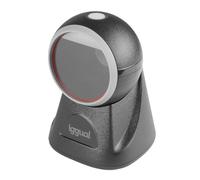 iggual-Lector de Códigos de Barras Sobremesa 2D USB - Escáner Automático con Sensor CMOS, Escáner de Sobremesa Manos Libres- - 200esc/seg. para Tiendas, Supermercados, Farmacias etc.…